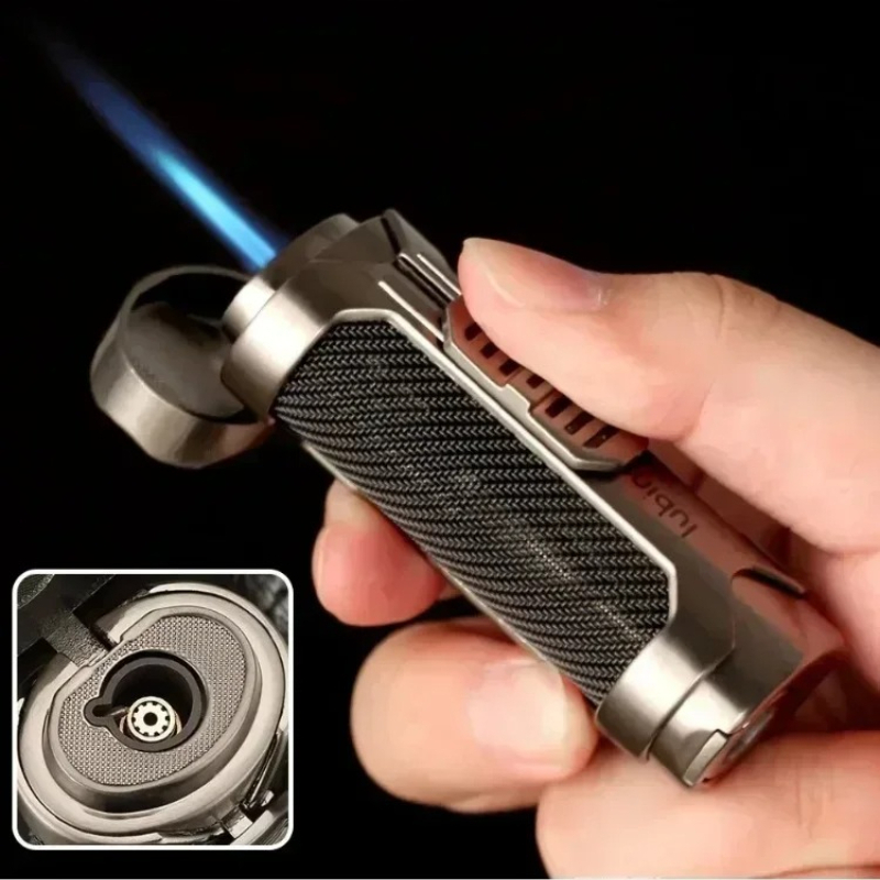 Lighter Windproof - LUBINSKI Portable Metal Windproof Cigar Lighter