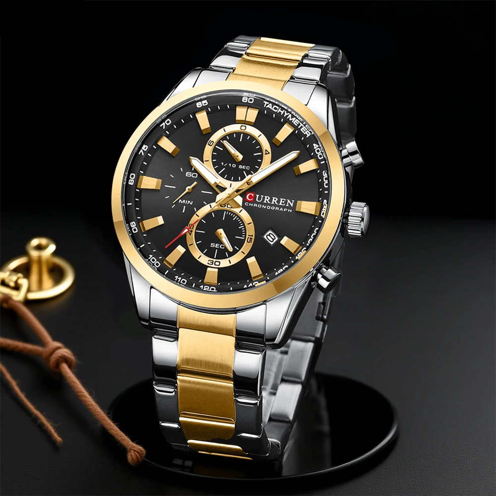 Men'S Accessories And Jewelry - CURREN Casual Quartz Chrono Sport Watches
