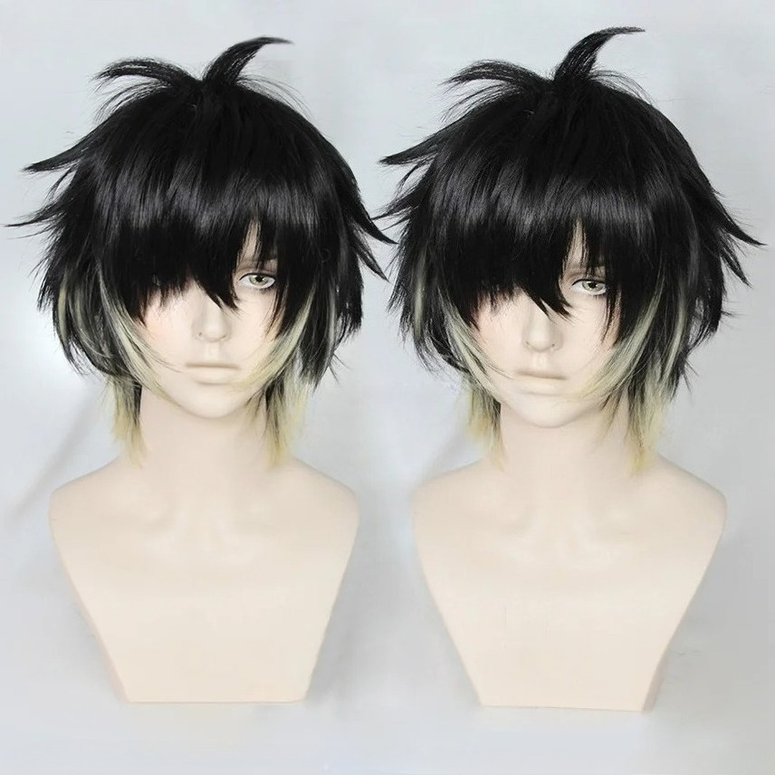 Men'S Yellow Accessories - Eye Patch Heat Resistant Hair Halloween