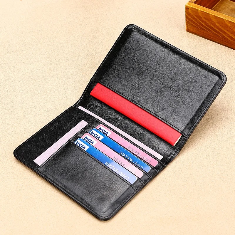 Unisex Genuine Leather Passpor - Men'S Accessories Case 评论和价格