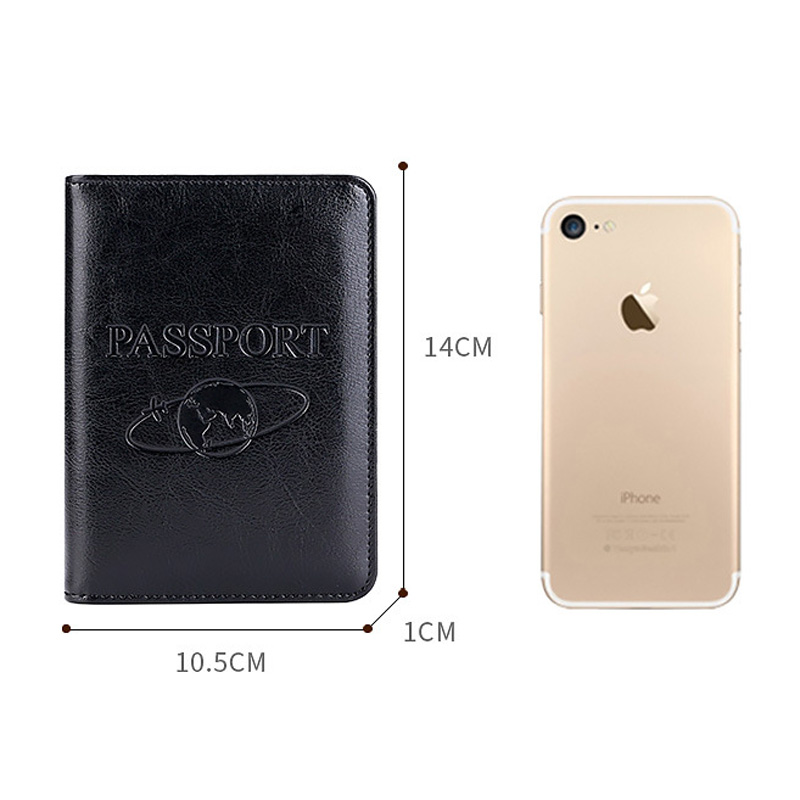 Unisex Genuine Leather Passpor - Men'S Accessories Case 评论和价格