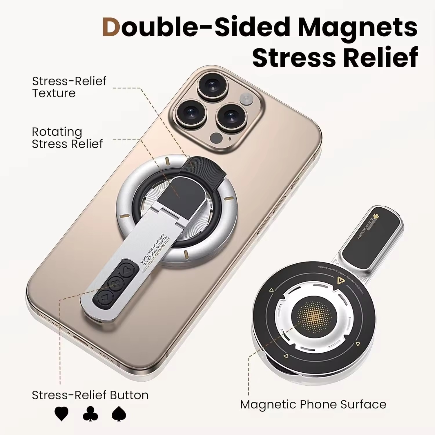 Double Sided Magnetic Finger R - Men Accessories Jewellery 评论和价格