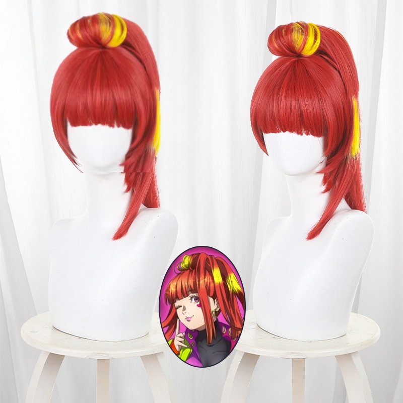 Anime Gnosia SQ Cosplay Wig Br - Men'S Yellow Accessories 评论和价格