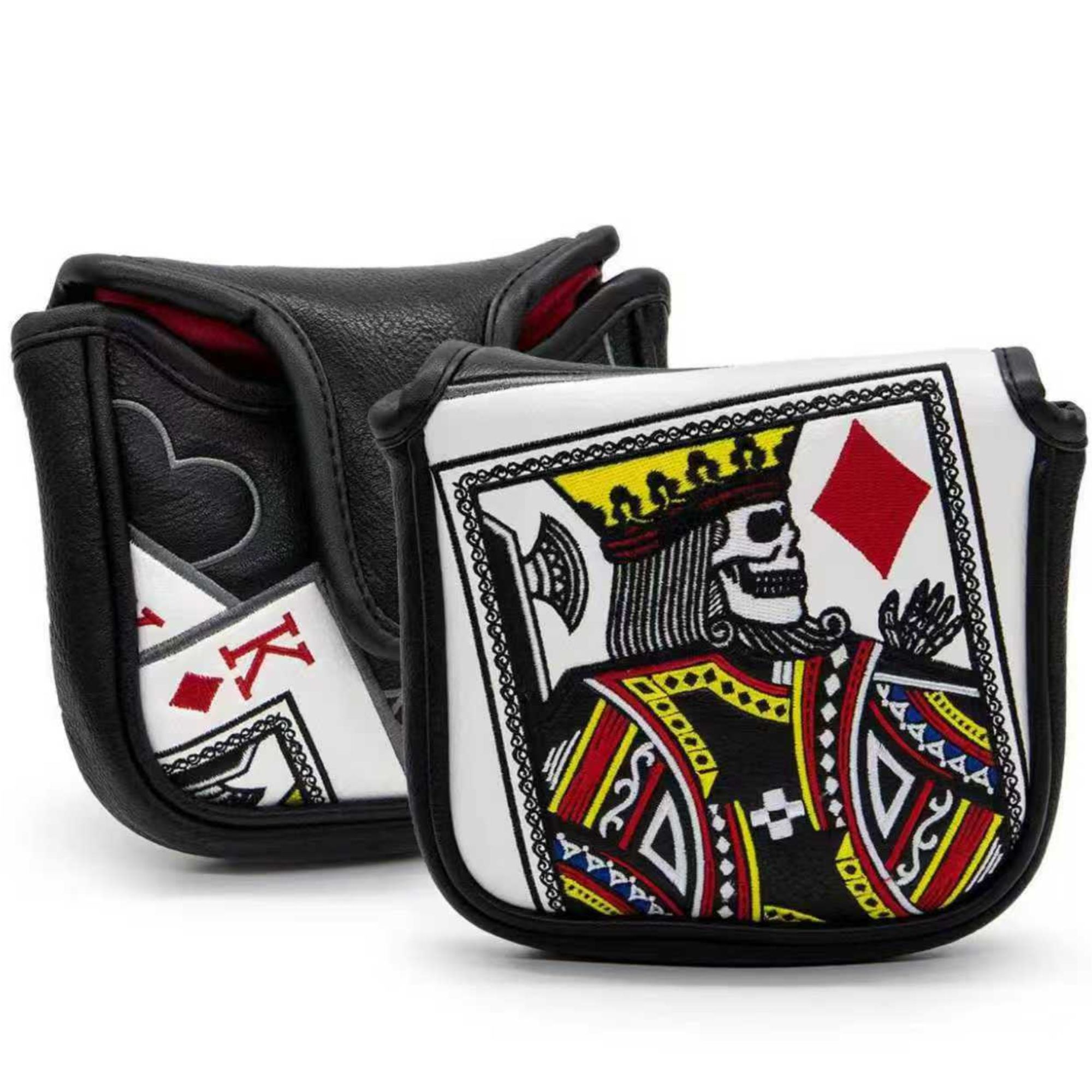 King Of Hearts Embroidered Mal - Men Accessories Style 评论和价格