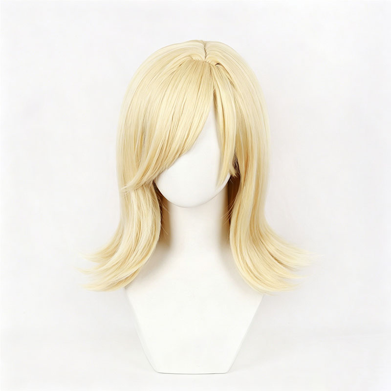 Anime JOJO Lucy Steel Cosplay  - Men'S Yellow Accessories 评论和价格