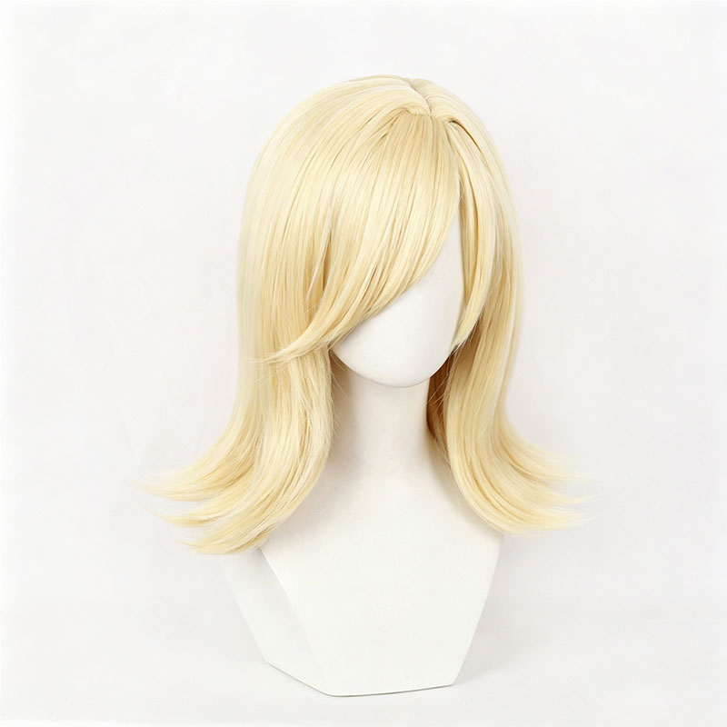 Anime JOJO Lucy Steel Cosplay  - Men'S Yellow Accessories 评论和价格