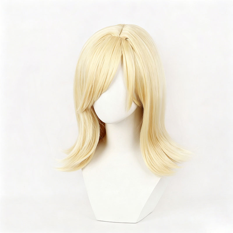 Anime JOJO Lucy Steel Cosplay  - Men'S Yellow Accessories 评论和价格