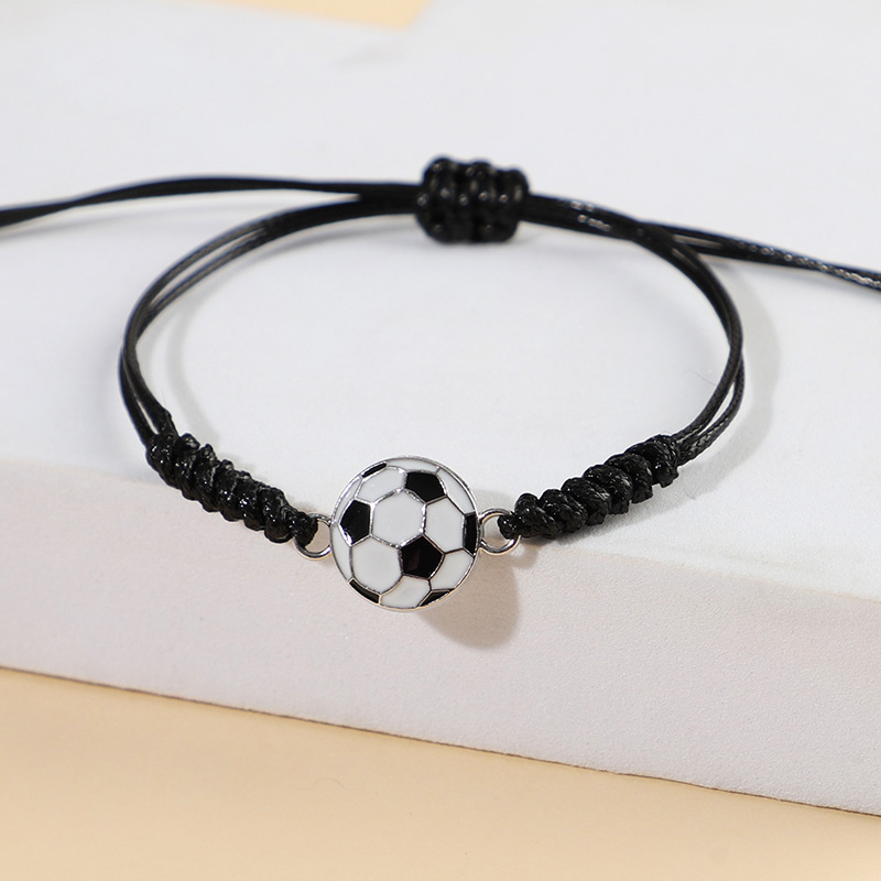 5/10Pcs Hand Woven Football Br - Men Accessories For Wrist 评论和价格
