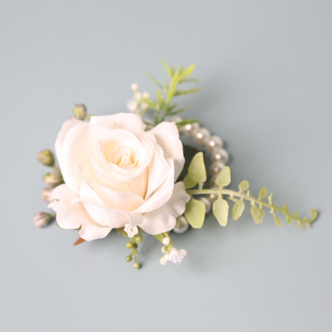 Wedding Suit Corsage Man Flowe - Men Accessories For Wrist 评论和价格