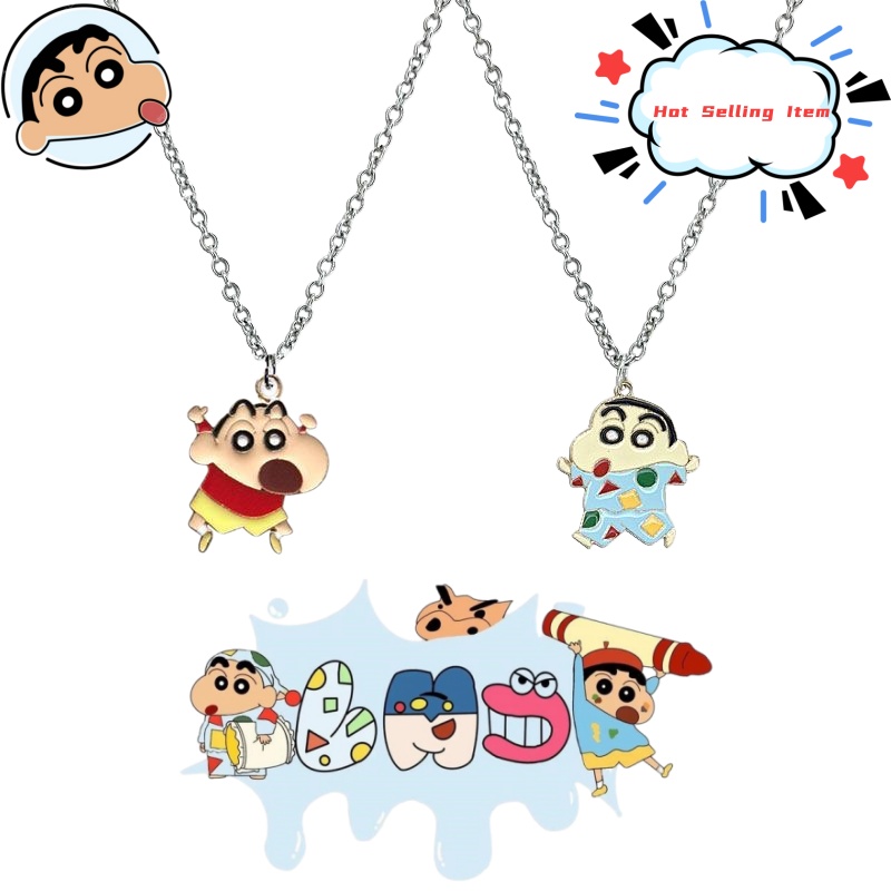 Crayon Shin-chan cartoon neckl - Men Accessories Style 评论和价格