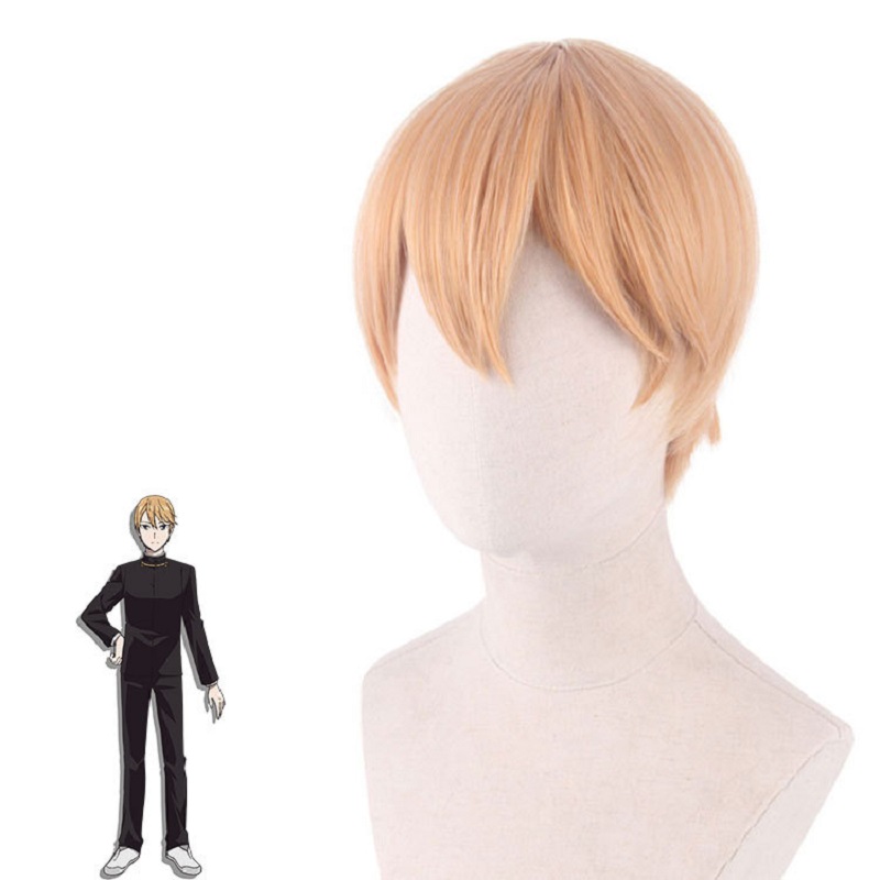Shirogane Miyuki cosplay wig A - Men'S Yellow Accessories 评论和价格