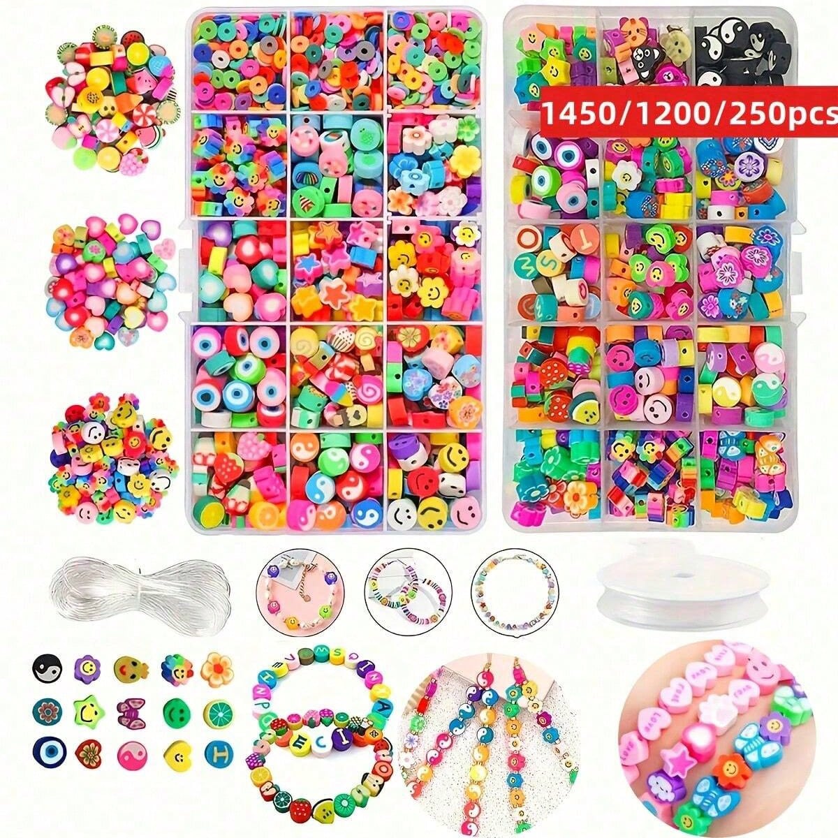 1450/1200/250pcs Polymer Clay  - Men Accessories Jewellery 评论和价格