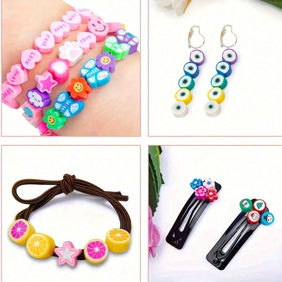 1450/1200/250pcs Polymer Clay  - Men Accessories Jewellery 评论和价格