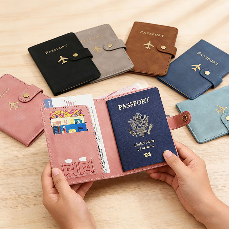 Leather Passport Holder Covers - Men'S Accessories Case 评论和价格