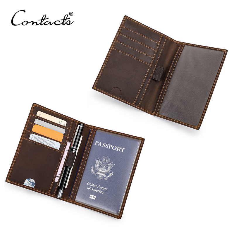 CONTACT'S Passport Holder Men  - Men Accessories Style 评论和价格