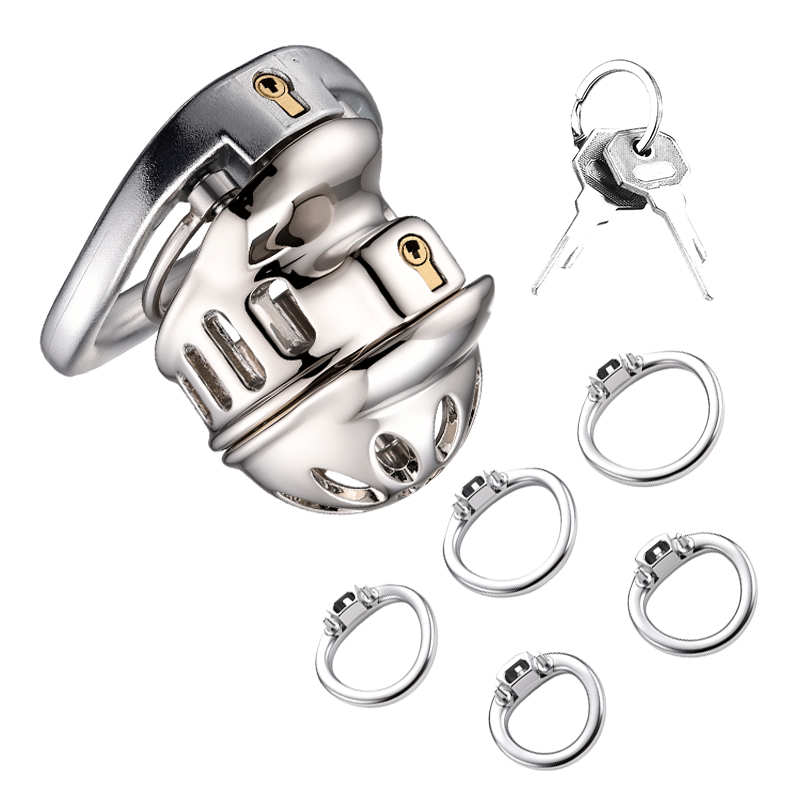 Male Chastity Cage with Lock a - Men Accessories Jewellery 评论和价格