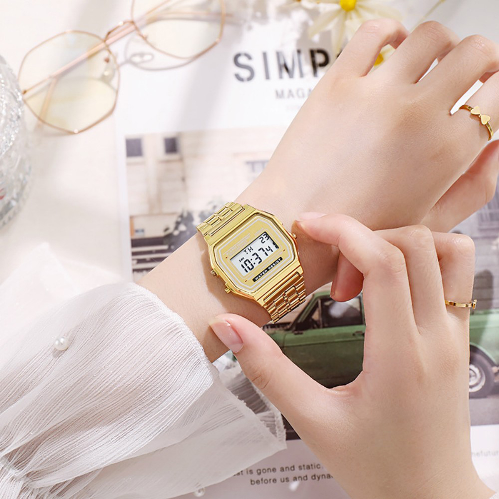 Elegant Digital Watch For Wome - Men Accessories For Wrist 评论和价格