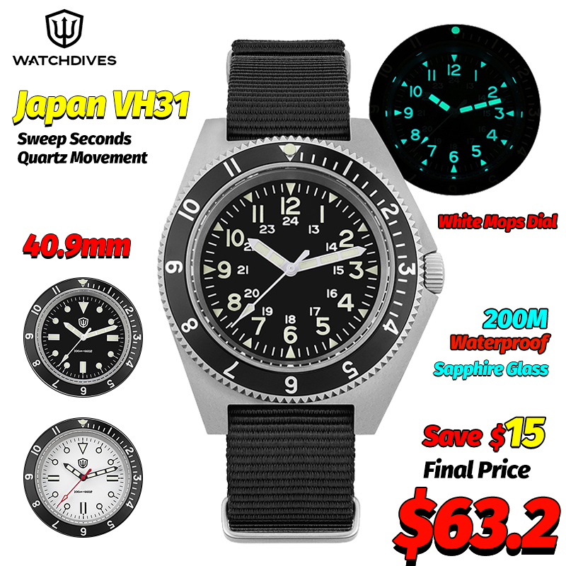 Watchdives WD1972 Quartz Watch - Men'S Accessories And Jewelry 评论和价格