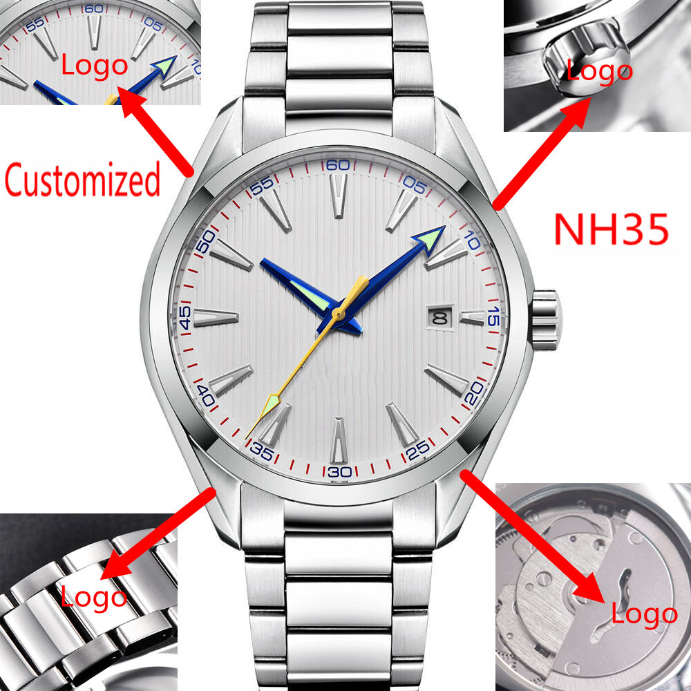 Custom Logo 41mm Men Miyota/NH - Men Accessories Jewellery 评论和价格