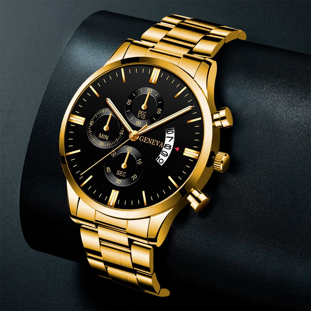2023 Fashion Men Gold Stainles - Men Accessories For Wrist 评论和价格