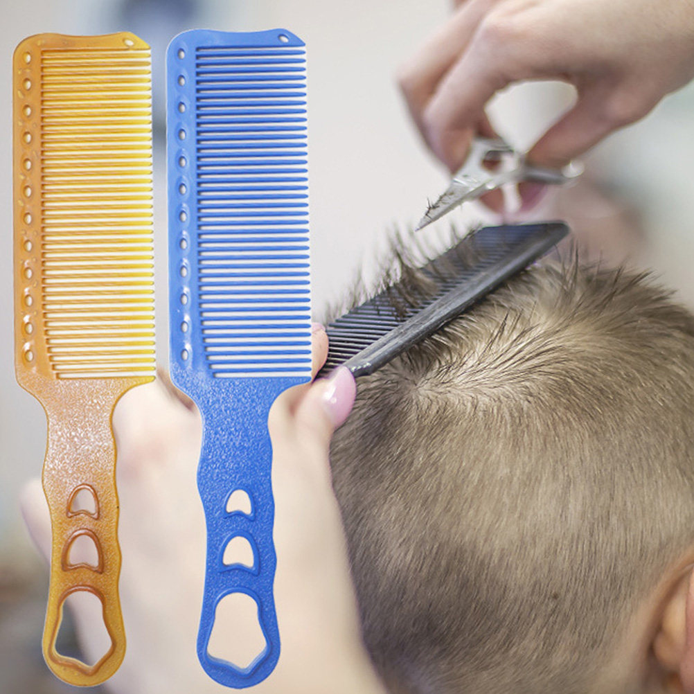 Resin Hair Cutting Comb Yellow - Men'S Yellow Accessories 评论和价格