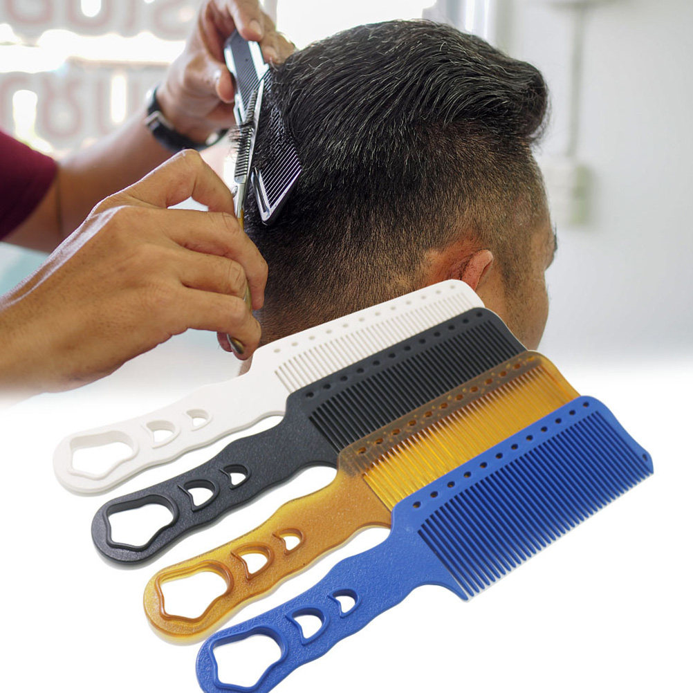 Resin Hair Cutting Comb Yellow - Men'S Yellow Accessories 评论和价格